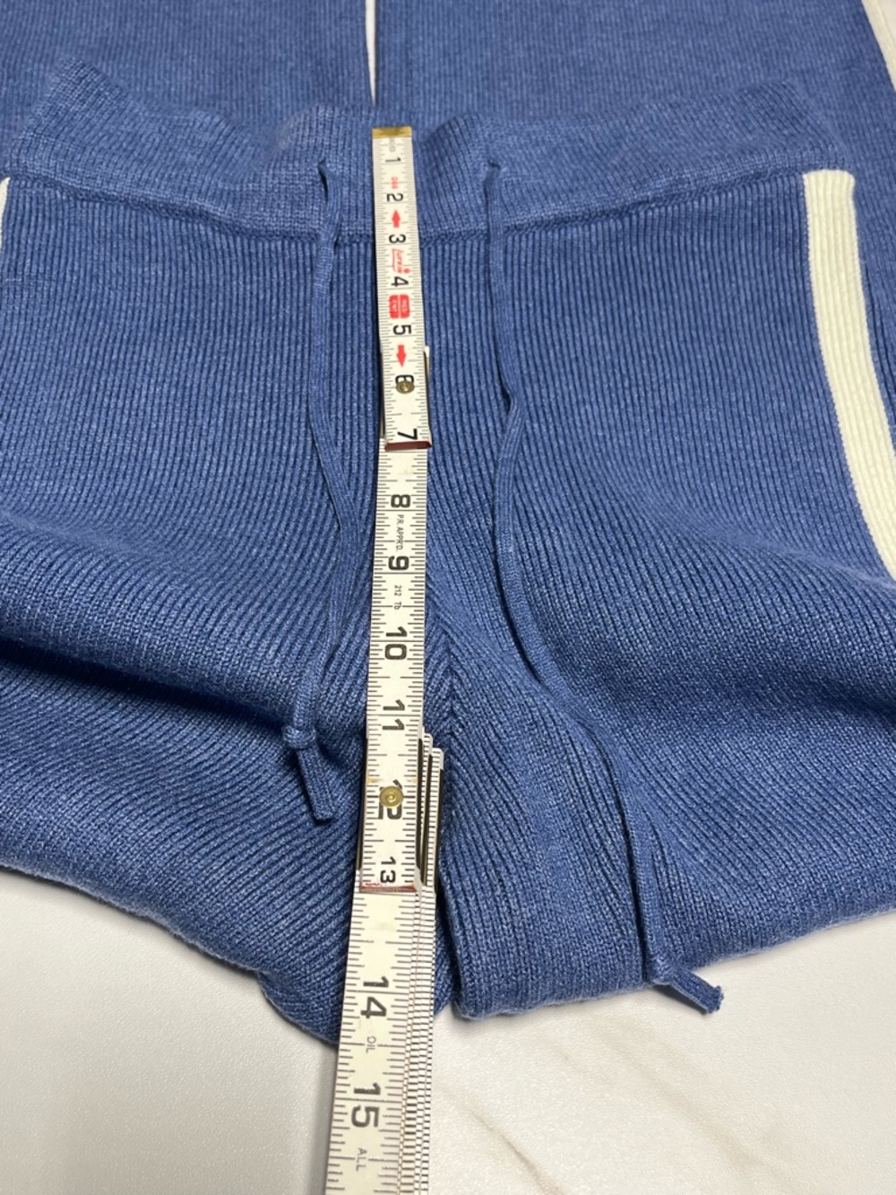 Maeve Anthropologie Side stripe Knit Track pant size small - Picture 7 of 9